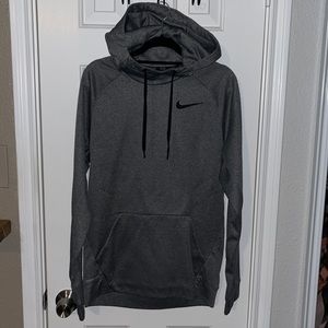 Gray Nike dry fit hoodie sweatshirt